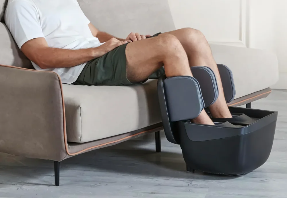 foot and leg massager with heat